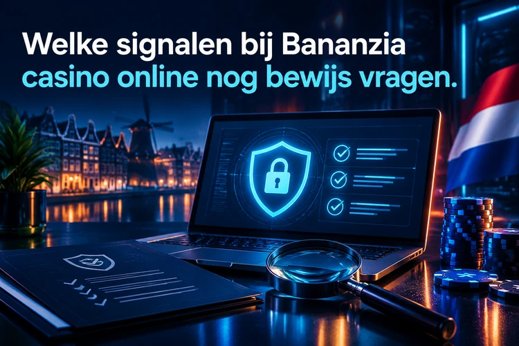 Welke signalen bij Bananzia casino online nog bewijs vragen