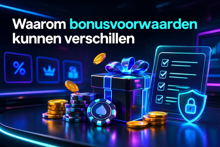 Waarom bonusvoorwaarden kunnen verschillen