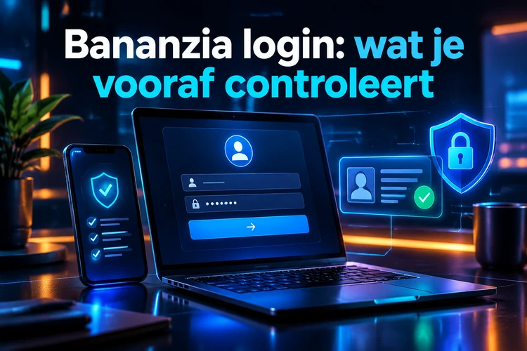 Bananzia login: wat je vooraf controleert