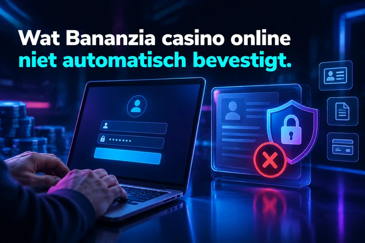 Wat Bananzia casino online niet automatisch bevestigt