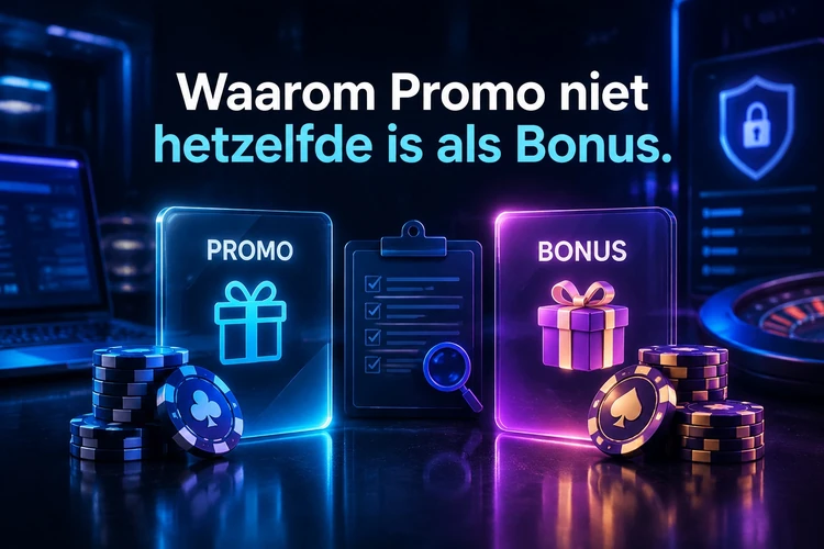 Waarom Promo niet hetzelfde is als Bonus